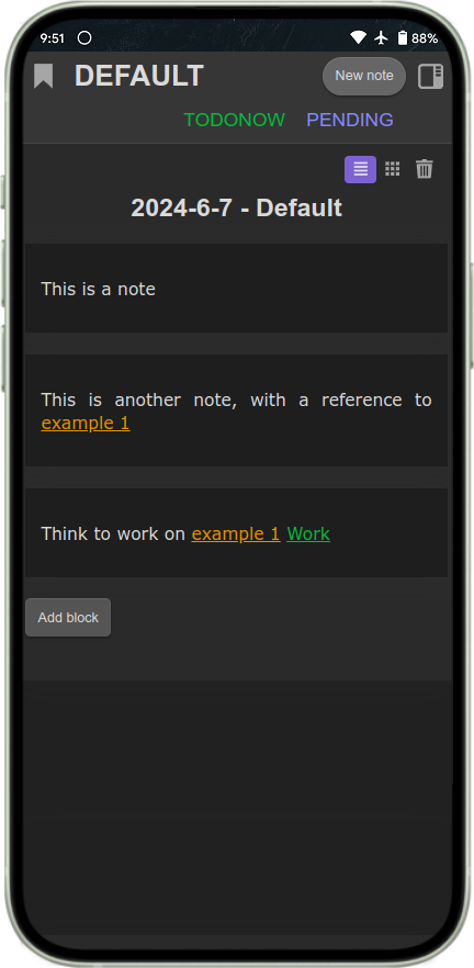LifeJournal mobile